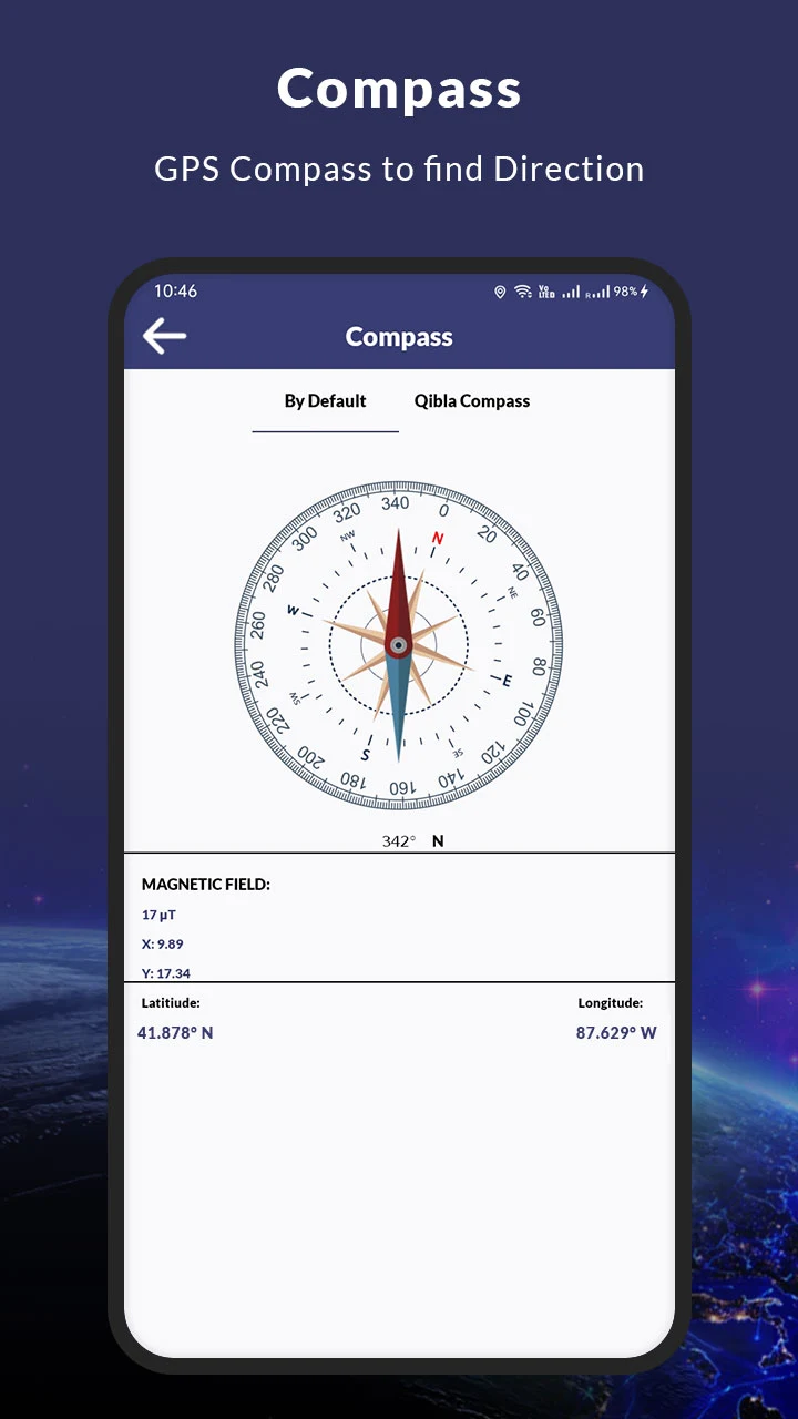 Satfinder Dish Pointer screenshot